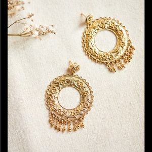 Sezane Faustine Earrings Gold Plated